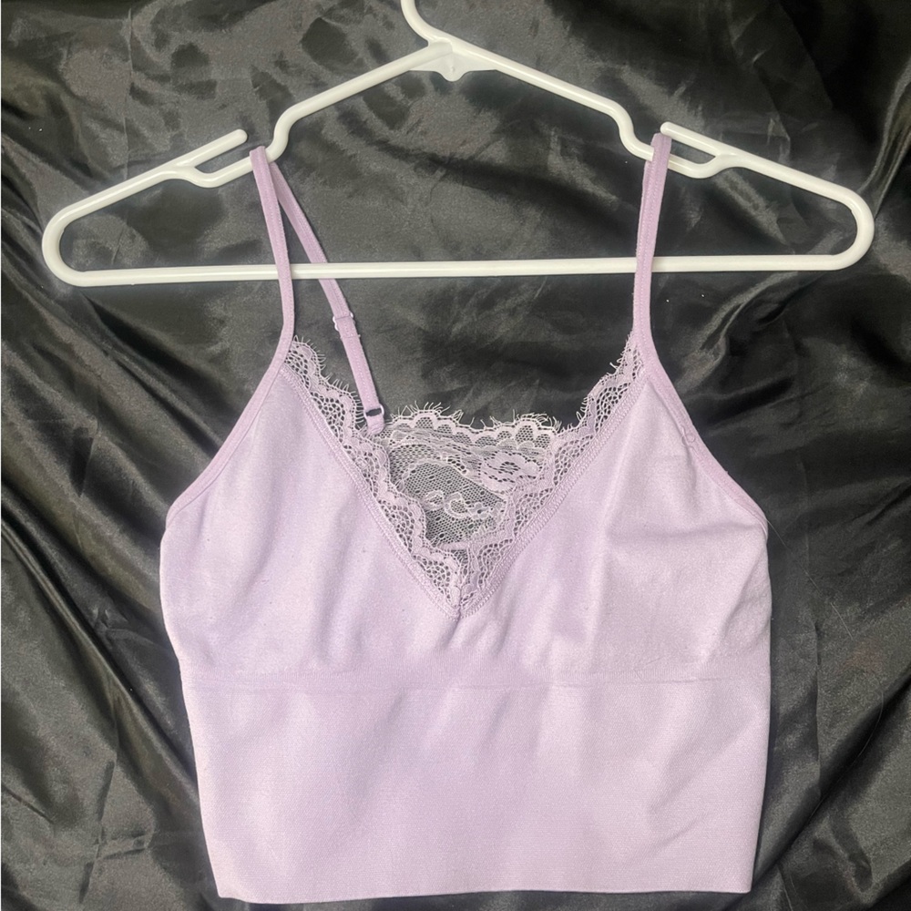 Lace tank top
